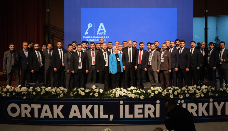 Anahtar Parti, Kahramanmaraş’ta İlk Kongresini Coşku ve Heyecan İçerisinde Gerçekleştirdi